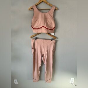 Fabletics Sports Bra & Legging Set NWT Size 1X (16-18)
